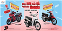 HÈ RỰC RỠ CÙNG CHƯƠNG TRÌNH KHUYẾN MÃI “Quà hơn cả đã, phiêu hè Honda”